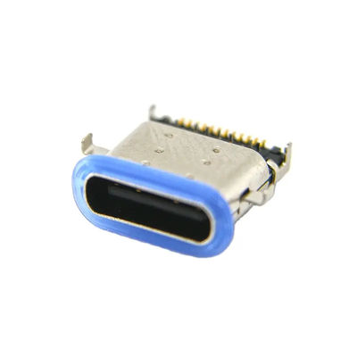 tipo supporto impermeabile femminile SMT di 24Pin USB dei connettori di C metà di