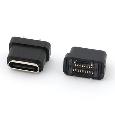 24 pin USB tipo C connettore femminile tipo verticale IPX8 impermeabile