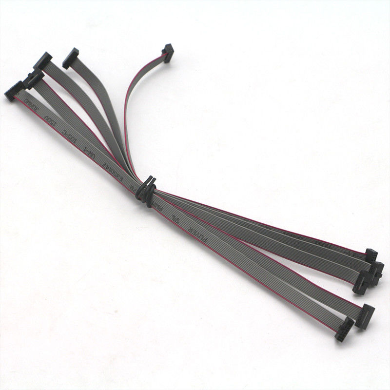 Cavo a nastro piano della flessione IDC dell'OEM 10cm 5Pin 10Pin 20Pin 30 Pin Cores