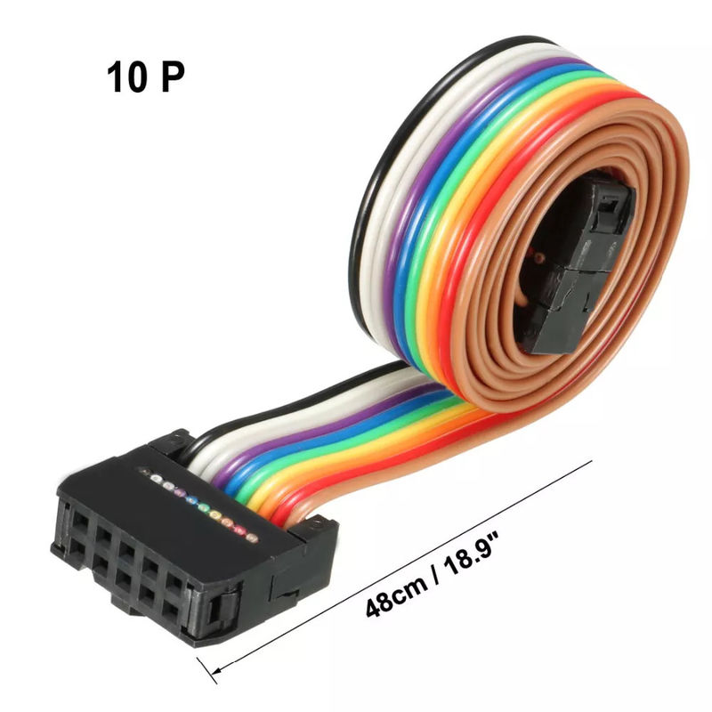 Piano flessibile del PWB del passo di Pin 2.54mm dei cavi a nastro di 24AWG AWM 2651 FFC IDC 26