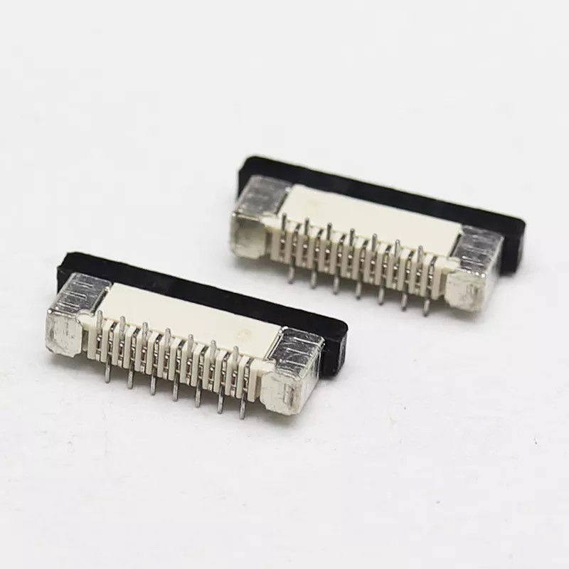 Tipo vetical del passo H2.0mm del connettore 0.5MM 1.0MM di ZIF SMT FPC FFC