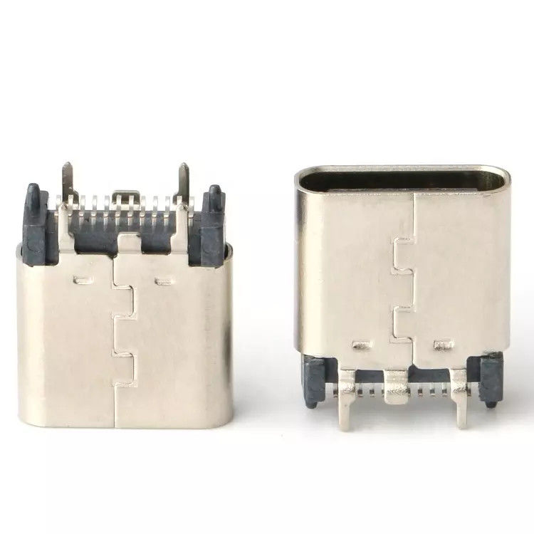 USB 3.1 femmina 24 pin USB tipo C connettore patch verticale ad alta velocità