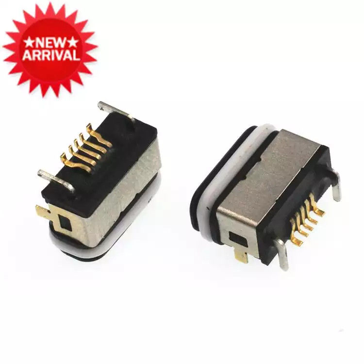 Connettore di ricarica Micro Mini USB tipo C impermeabile a 24 pin con custodia in metallo