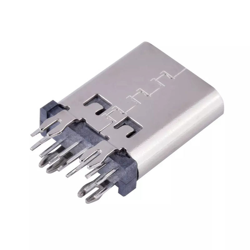 Connettore DIP a montaggio verticale USB tipo C a 14 pin 10,5 mm 180 gradi