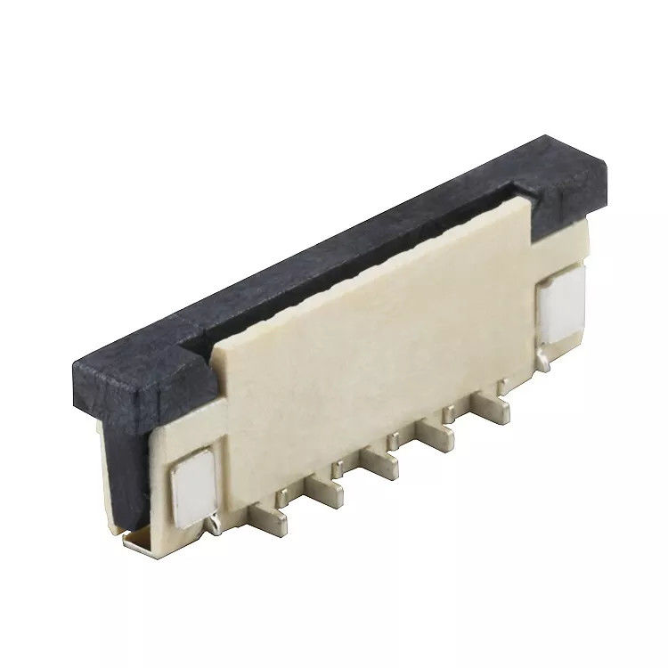 28 pin passo 1,0 mm SMT tipo cavo connettore FPC ZIF verticale a bordo