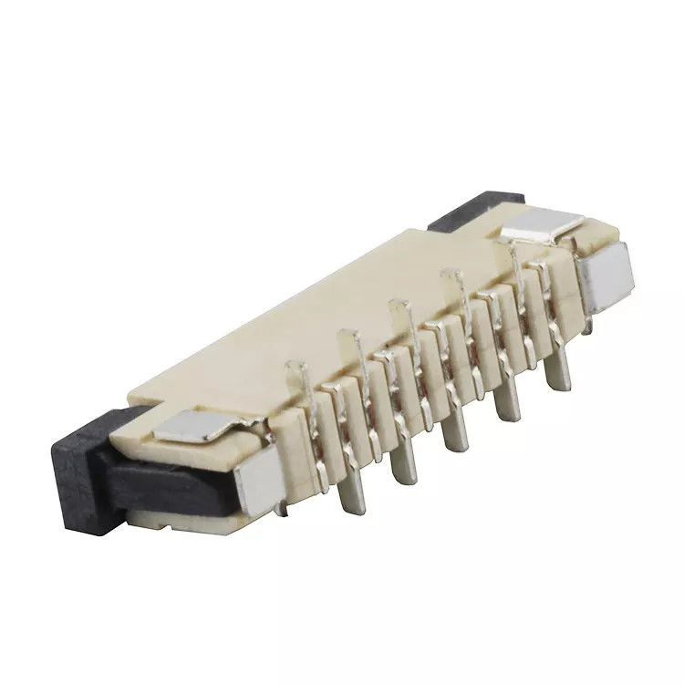28 pin passo 1,0 mm SMT tipo cavo connettore FPC ZIF verticale a bordo