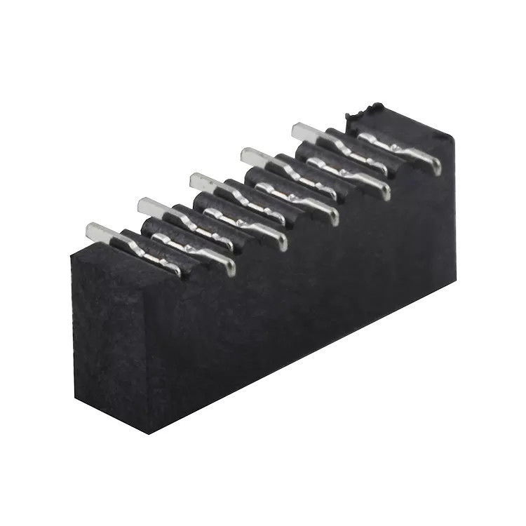 Nero 1,0 mm passo reversibile contatto verticale SMT tipo connettore FPC da barra a barra