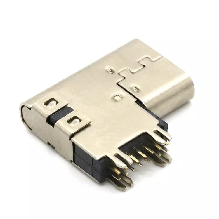 Inserto laterale 14 pin presa femmina porta di ricarica 3.1 USB C connettore PCB presa SMT