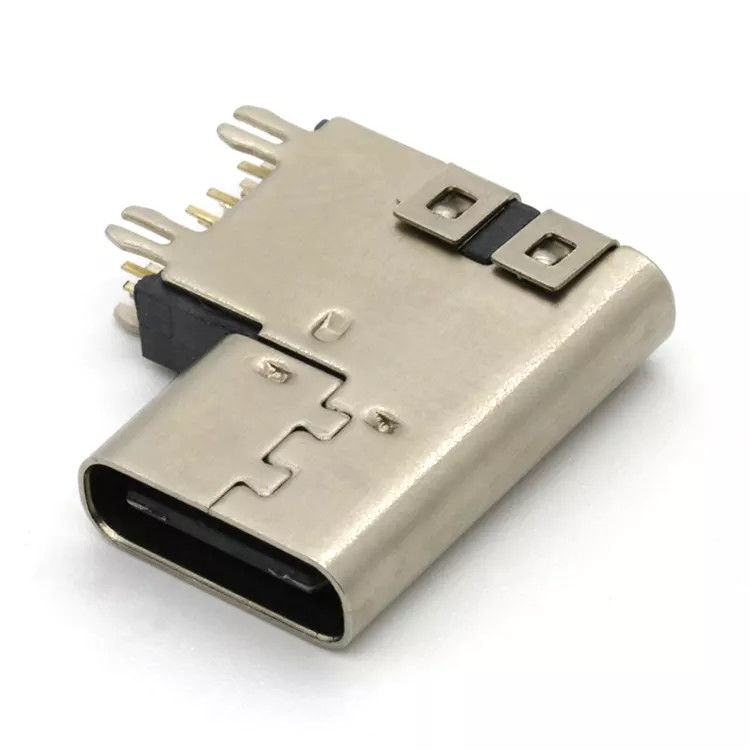 Inserto laterale 14 pin presa femmina porta di ricarica 3.1 USB C connettore PCB presa SMT