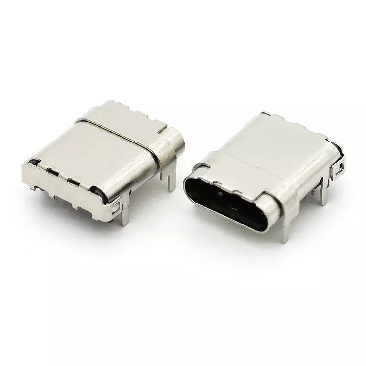 TOP MOUNT Through Hole Tipo SMT 24Pin USB 3.1 C Connettore femmina per PCB