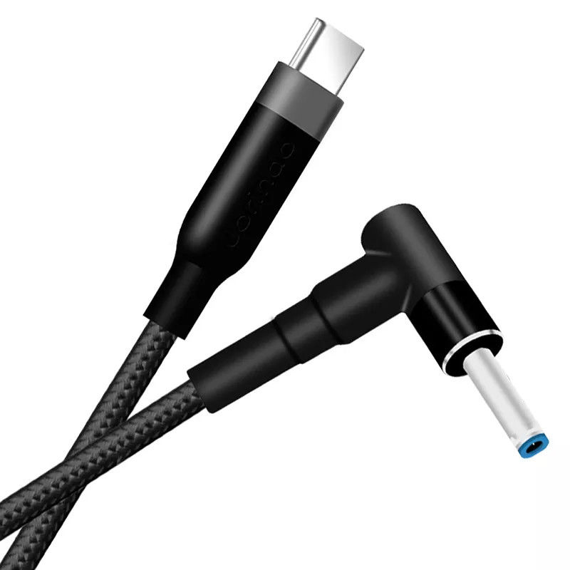 100W DC 4.5x3.0mm USB Tipo C PD DC 4530 Convertitore maschio per carica notebook Hp