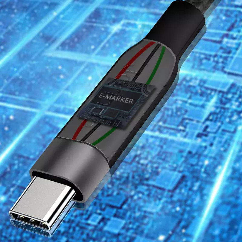100W DC 4.5x3.0mm USB Tipo C PD DC 4530 Convertitore maschio per carica notebook Hp