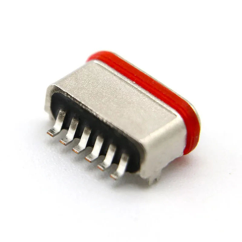 SMT orizzontale femminile 6 Pin Connector USB3.0 USB3.1 per fare pagare