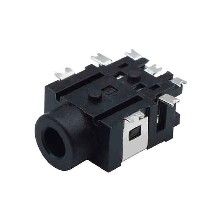 7 incavo della cuffia di Palo 2.5mm del supporto 4 del PWB di Pin Stereo Audio Jack For