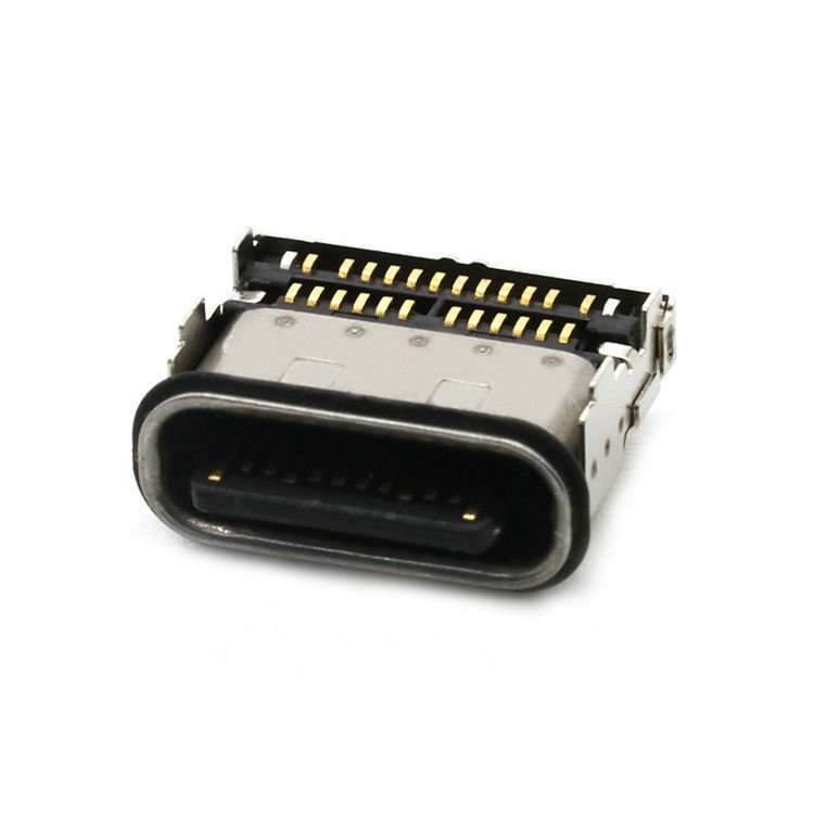 IP68 24 pin USB impermeabile tipo C con presa femminile 2 file SMT