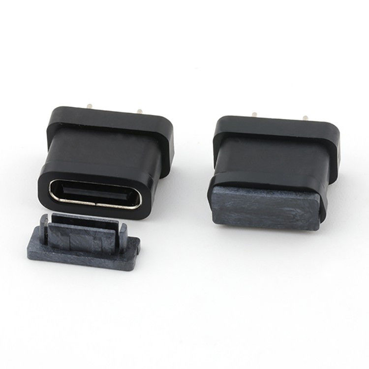 24 pin USB tipo C connettore femminile tipo verticale IPX8 impermeabile