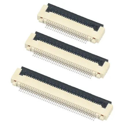 Fpc flip connettore 0,5 mm per pcb 4 5 6 8 10 12 14 16 18 20 22 24 26 28 30 32 34 36 40-60 pin