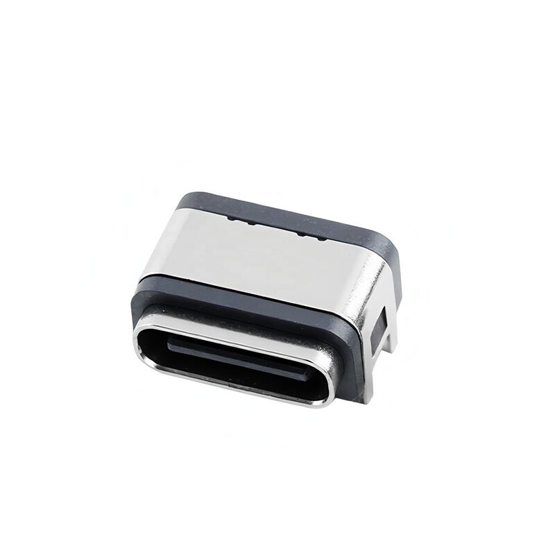 Connettore femmina Type C a 16 pin, montaggio SMT orizzontale, impermeabile, connettore USB 5A 20V