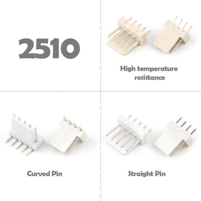 2.54 Connettore Wafer Wire to Board Lcp Verticale Angolo 90 Gradi Jst 2.5mm Connettore Smt Pcb