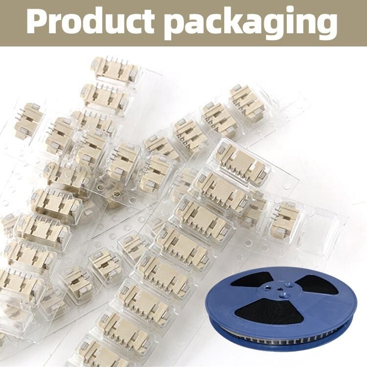 Connettore Wire to Board Smd PH 2.0mm 6 pin SMT Vertical Wafer Connector con Cover