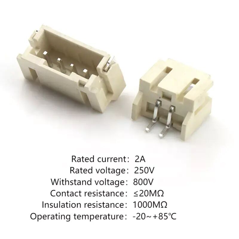 Connettore Wire to Board Smd PH 2.0mm 6 pin SMT Vertical Wafer Connector con Cover
