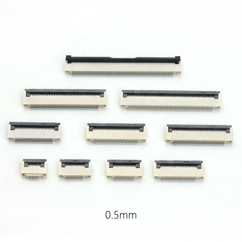 FPC Connector Flip-lock orizzontale ZIF Tipo H2.0mm 4-60pin 0.5mm Pitch FPC/FFC Connector