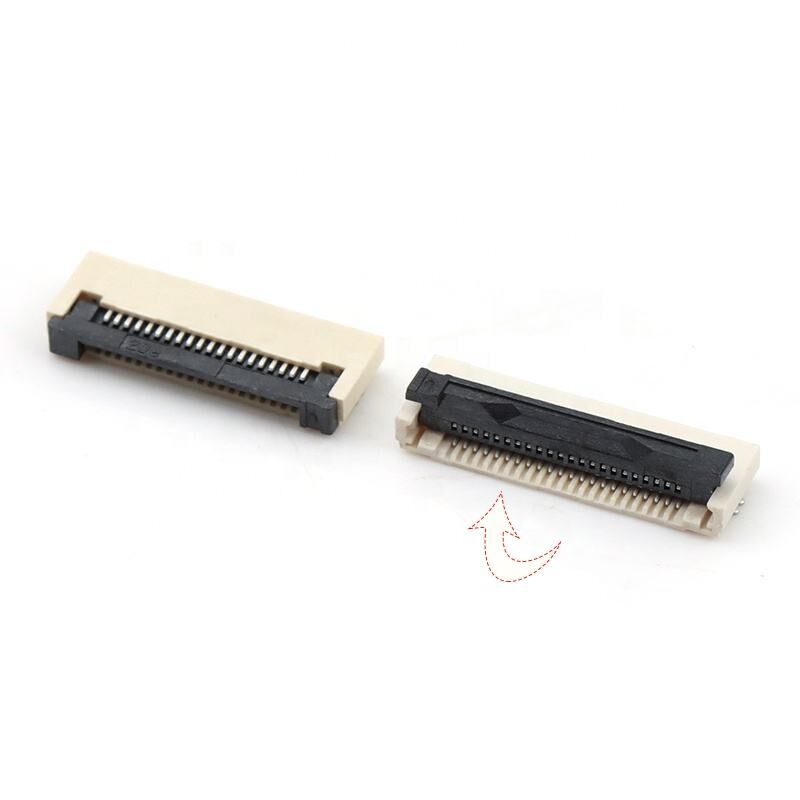 FPC Connector Flip-lock orizzontale ZIF Tipo H2.0mm 4-60pin 0.5mm Pitch FPC/FFC Connector