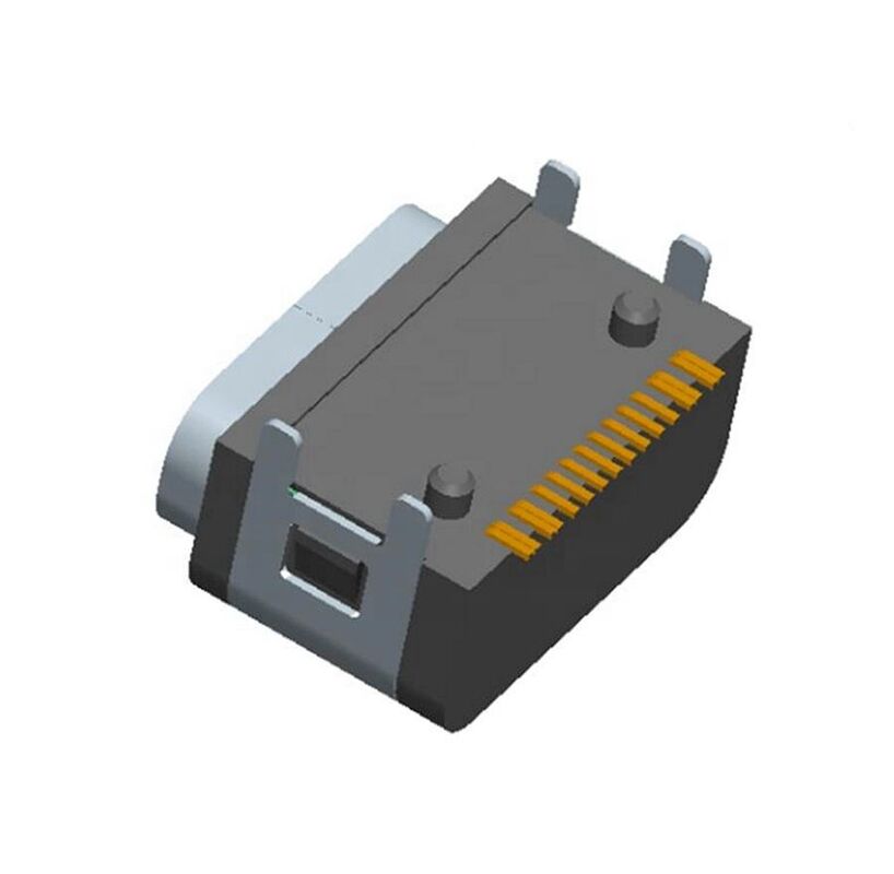 16 pin USB Femminile connettore impermeabile tipo-c presa SMT IPX7