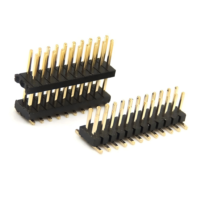 Connettore Maschio con Pin Lungo a Pressione Dual 6 8 20 Pin 2*14 2*3 5 Femmina Passo 1mm 1.27mm 2mm 2.54mm Angolato SMD/SMT