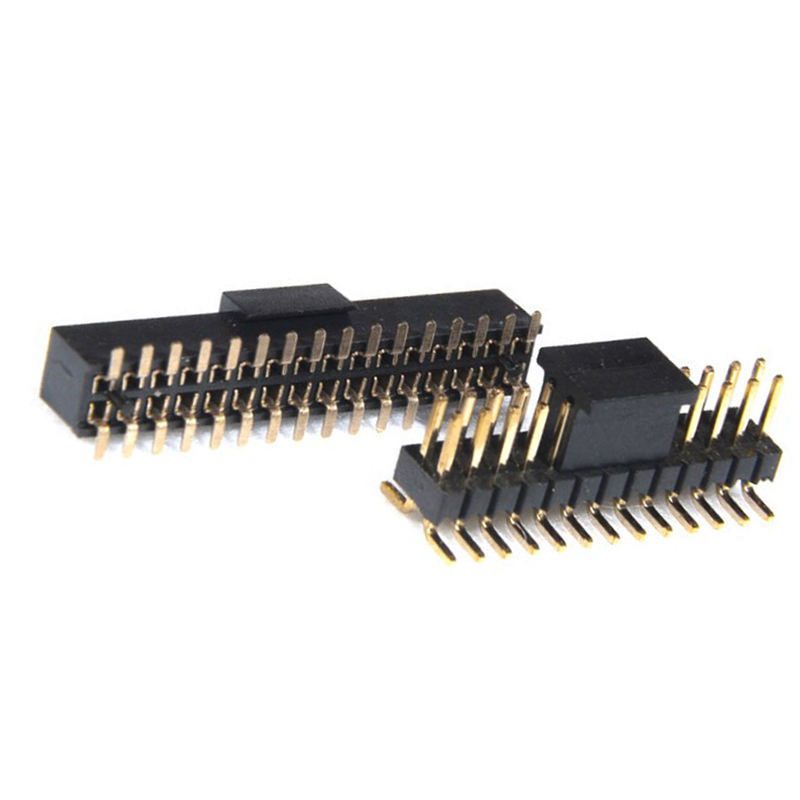 Connettore Maschio con Pin Lungo a Pressione Dual 6 8 20 Pin 2*14 2*3 5 Femmina Passo 1mm 1.27mm 2mm 2.54mm Angolato SMD/SMT