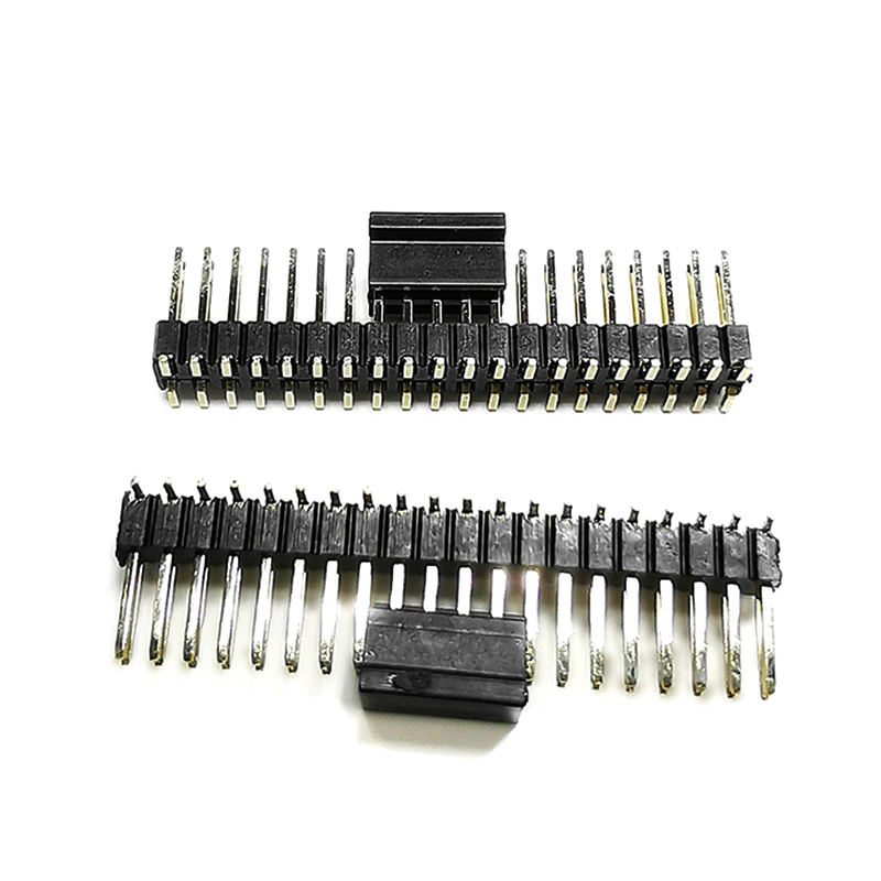 Connettore Maschio con Pin Lungo a Pressione Dual 6 8 20 Pin 2*14 2*3 5 Femmina Passo 1mm 1.27mm 2mm 2.54mm Angolato SMD/SMT