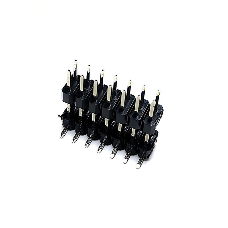 Connettore maschio a doppia fila con passo da 2,54 mm, tipo SMT