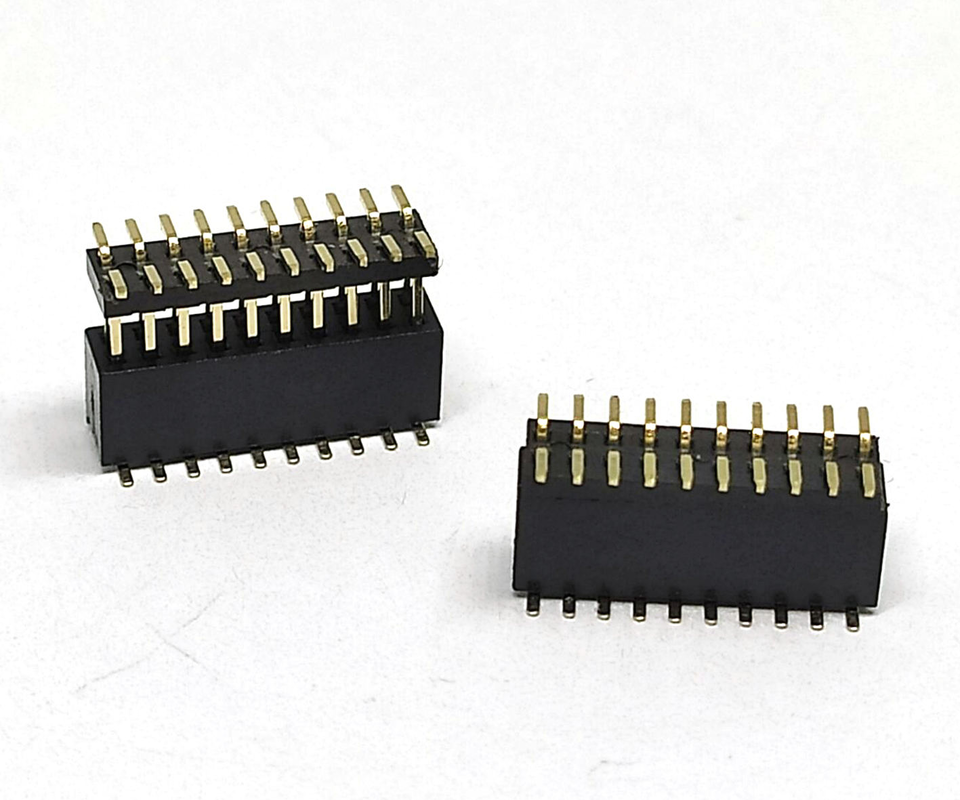 1.27mm Pitch 20 Pin Femminile Maschio SMT Tipo PCB
