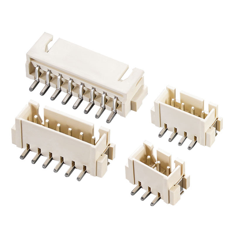Connettori per cavi PCB Wafer DIP verticali SMT ad angolo retto JST XH da 2,54 mm con 2, 3, 4, 5, 6 pin