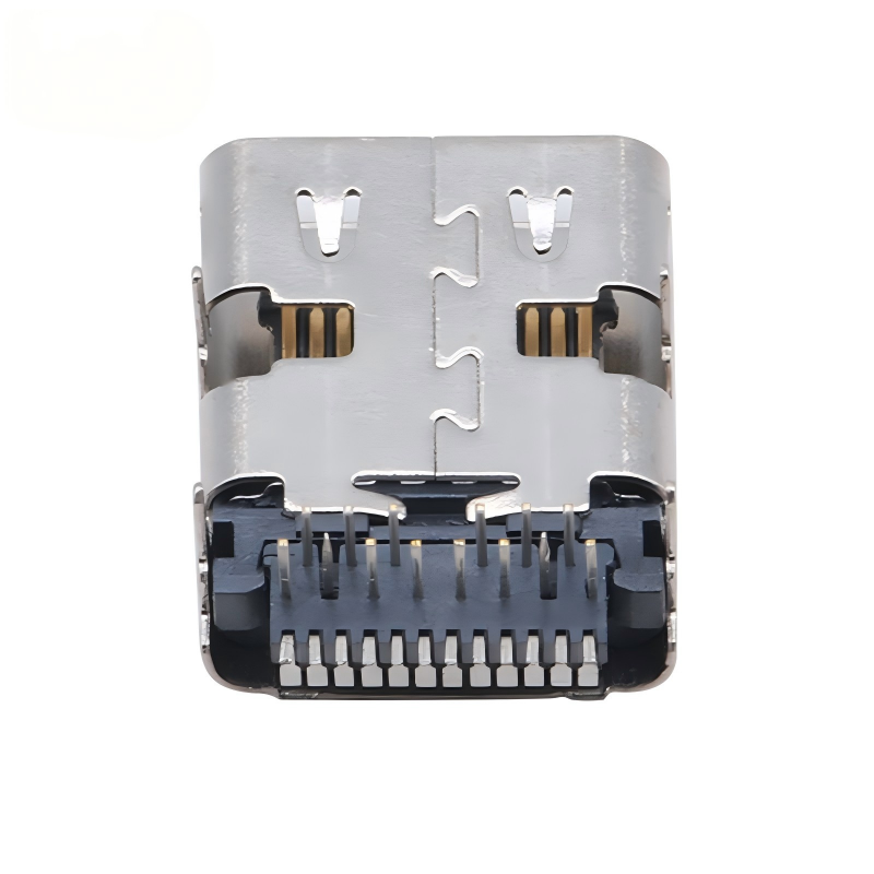 Connettore USB 3.2 di tipo C personalizzato 40 Gbps Socket U4 impermeabile 24 pin SMT DIP PCB Femminile Maschio Factory