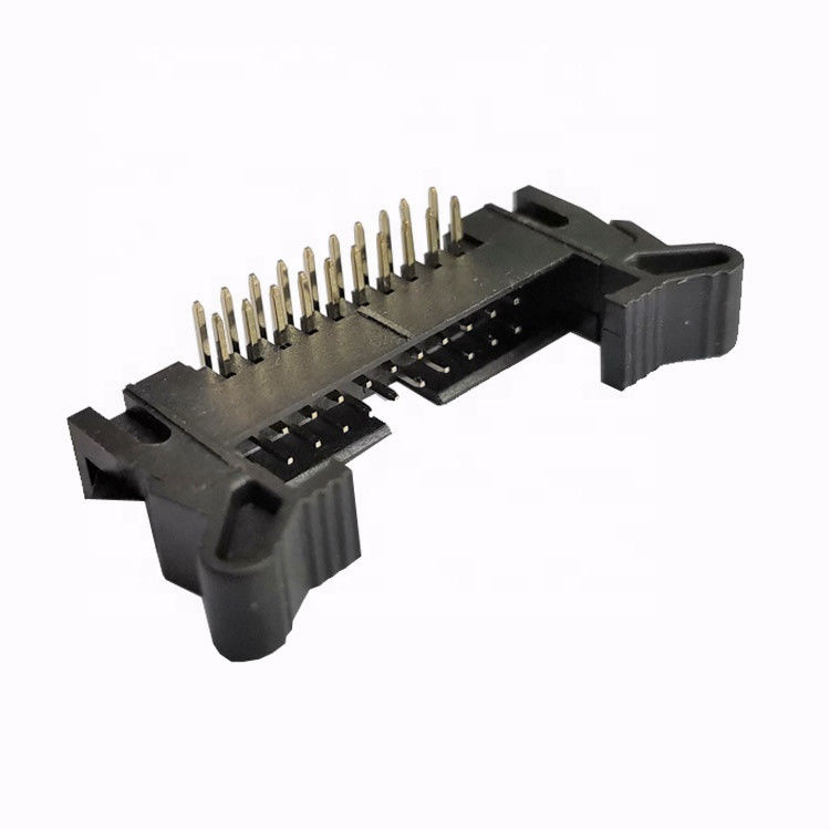 Passo doppio protetto 32p del connettore 2.0mm di Spillo Intestazione Right Angle Intestazione di fila dell'espulsore