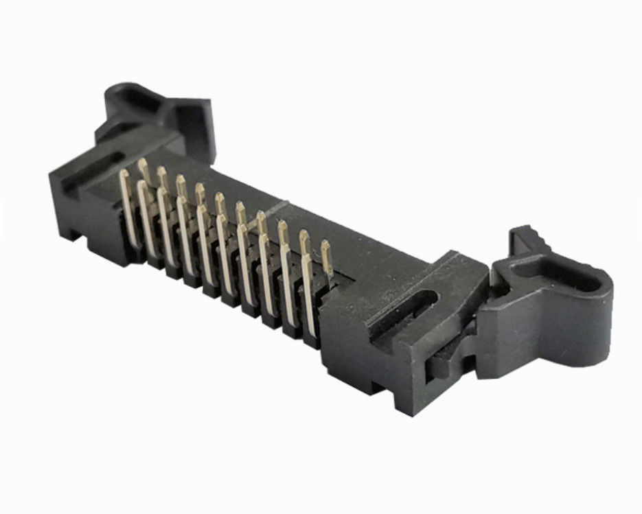 Passo doppio protetto 32p del connettore 2.0mm di Spillo Intestazione Right Angle Intestazione di fila dell'espulsore