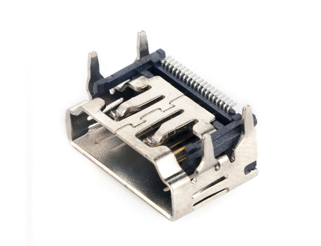 Tipo connettori di SMT di cavo femminili di 19P micro HDMI per il decoder