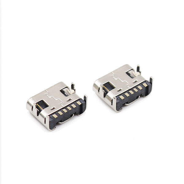 Micro tipo Spillo SMD 3.1mm SMT femminile di USB dei connettori 6 di C