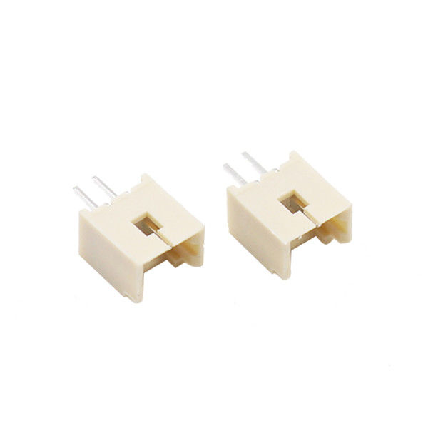 Contatto d'ottone 2 Spillo Femmina Intestazione del connettore del contenitore di wafer del passo di PBT Antivari 1.25mm