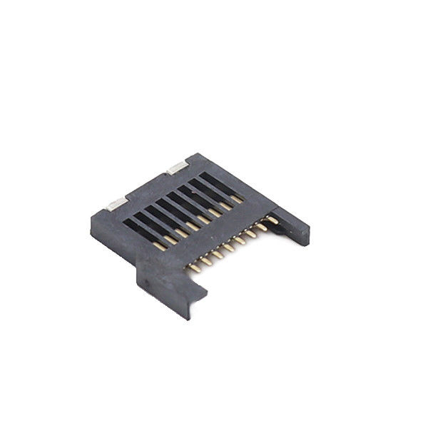 Perno istantaneo dei connettori 8 della scheda di memoria di deviazione standard di T SMT micro con Shell di plastica pieno