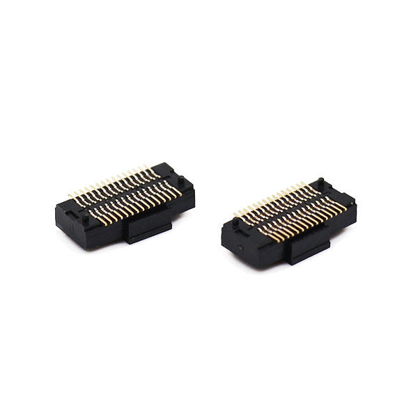 bordo del PWB del passo di fila 0.5mm del doppio 70P per imbarcarsi sul tipo femminile di SMT del connettore dell'intestazione