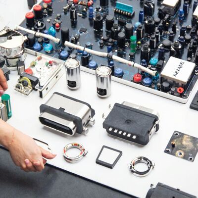 Spina USB Tipo C Connettore maschio Porta di ricarica Velocità di trasmissione rapida 5A