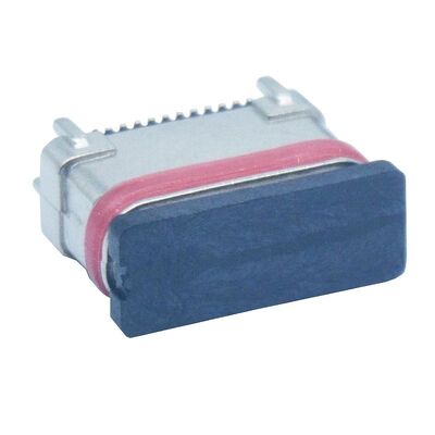 Acque resistenti SMD Verticale Metallurgia della polvere di zinco 24 pin Femminile connettore di tipo c USB Port di ricarica