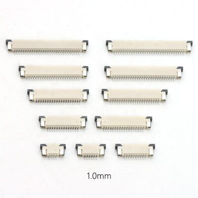 1.0mm Fpc Connector 4-40pin Horizontal SMT Type Upper Top Contact 1.0 FPC Connector