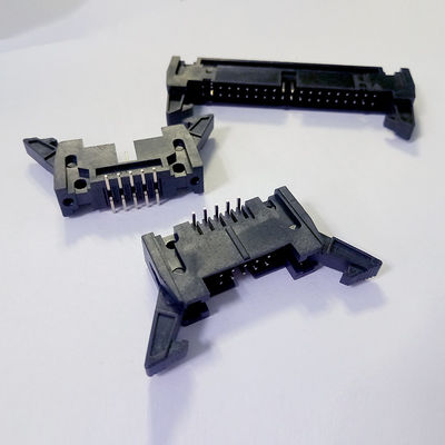 12 il Spillo SMT ha protetto fila del connettore 2.54mm dell'intestazione la doppia